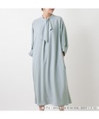 【レリアンプラスハウス/Leilian PLUS HOUSE】の【店舗人気】アシンメトリードレープワンピース【BOURGE】 大人の最旬トレンドファッション＆コーディネート founy(ファウニー) ファッション Fashion レディースファッション Fashion for Women ワンピース Dresses アシンメトリー Asymmetrical Style ウォッシャブル Machine Washable カフス Cuff Design ショルダー Shoulder, Shoulder Strap ドレープ Drape, Draping Fabric ドロップ Drop Shoulder, Dropped Style 人気 Popular, Best Seller ポケット Pocket, Pocket Detail リラックス Relax, Relaxed Fit 夏 Summer エレガント 上品 Elegant thumbnail スカイブルー|ID: prp329100004982148 ipo3291000000037325357