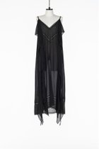 【フェティコ/FETICO】のLACE JACQUARD CAMI DRESS BLACK|ID: prp329100004982150 ipo3291000000037325368