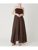 【フレイ アイディー/FRAY I.D】のニットドッキングキャミワンピース 大人の最旬トレンドファッション＆コーディネート founy(ファウニー) ファッション Fashion レディースファッション Fashion for Women ワンピース Dresses キャミソールワンピース Camisole Dresses インナー Innerwear キャミワンピース Cami Dress, Slip Dress スマート Smart, Elegant セットアップ Set-Up, Coordinated Outfit ドッキング Docking, Mixed Material なめらか Smooth, Silky Texture モノトーン Monotone, Black and White リネン Linen, Linen Fabric おすすめ Recommended / Our Picks |ID:prp329100004982151