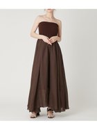 【フレイ アイディー/FRAY I.D】のニットドッキングキャミワンピース 大人の最旬トレンドファッション＆コーディネート founy(ファウニー) ファッション Fashion レディースファッション Fashion for Women ワンピース Dresses キャミソールワンピース Camisole Dresses インナー Innerwear キャミワンピース Cami Dress, Slip Dress スマート Smart, Elegant セットアップ Set-Up, Coordinated Outfit ドッキング Docking, Mixed Material なめらか Smooth, Silky Texture モノトーン Monotone, Black and White リネン Linen, Linen Fabric おすすめ Recommended / Our Picks thumbnail BRW[058]|ID: prp329100004982151 ipo3291000000037325371