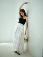 【フレイ アイディー/FRAY I.D】のニットドッキングキャミワンピース 大人の最旬トレンドファッション＆コーディネート founy(ファウニー) ファッション Fashion レディースファッション Fashion for Women ワンピース Dresses キャミソールワンピース Camisole Dresses インナー Innerwear キャミワンピース Cami Dress, Slip Dress スマート Smart, Elegant セットアップ Set-Up, Coordinated Outfit ドッキング Docking, Mixed Material なめらか Smooth, Silky Texture モノトーン Monotone, Black and White リネン Linen, Linen Fabric おすすめ Recommended / Our Picks thumbnail MIX[930]|ID: prp329100004982151 ipo3291000000037325373