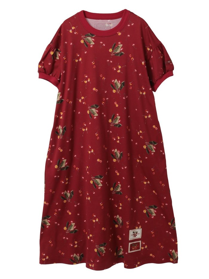 【ピンクハウス/PINK HOUSE】のさくらんぼプリントカットソーワンピース インテリア・キッズ・メンズ・レディースファッション・服の通販 founy(ファウニー) https://founy.com/ ファッション Fashion レディースファッション Fashion for Women ワンピース Dresses カットソー Cut and Sewn Top プリント Print, Printed Pattern |ID: prp329100004982154 ipo3291000000037325379