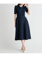 【セルフォード/CELFORD】の【UVカット】【洗える】ボウタイニットワンピース 大人の最旬トレンドファッション＆コーディネート founy(ファウニー) ファッション Fashion レディースファッション Fashion for Women ワンピース Dresses ニットワンピース Knit Dresses おすすめ Recommended / Our Picks アイレット Eyelet Lace ストレート Straight, Straight Cut スマート Smart, Elegant チュール Tulip, Tulip Motif フラット Flat, Flat Shoes エレガント 上品 Elegant 楽ちん Easy Fit, Comfortable 洗える Machine Washable thumbnail DNVY[090]|ID: prp329100004982162 ipo3291000000037325423