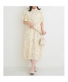 【ジェイ アンド シュプール/Re J&SUPURE】の花柄フレアスリーブシャツワンピース 大人の最旬トレンドファッション＆コーディネート founy(ファウニー) ファッション Fashion レディースファッション Fashion for Women ワンピース Dresses シャツワンピース / 1枚で着映えコーデ Shirt Dresses エレガント 上品 Elegant カーディガン Cardigan, Knitwear ジャケット Jacket, Outerwear スリーブ Sleeve, Long Sleeve / Short Sleeve フェミニン Feminine, Girly フレア Flare, Flared プリント Print, Printed Pattern ループ Loop, Loop Knit thumbnail 黄|ID: prp329100004982173 ipo3291000000037325461