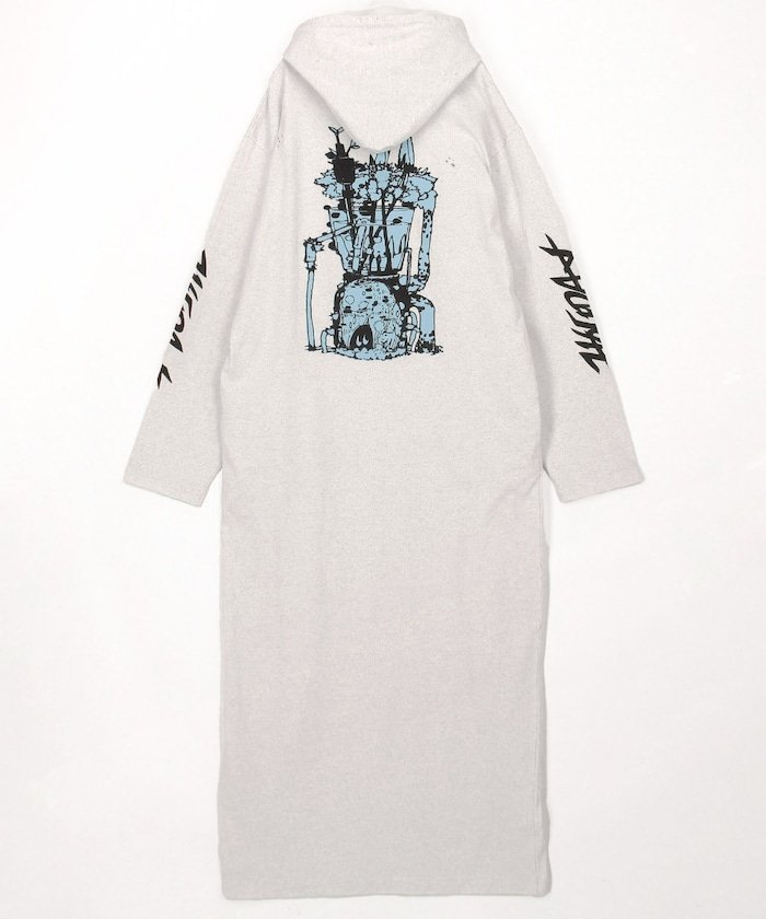 【フリークスストア/FREAK'S STORE】のSUPER FINE DRY DAMAGE L/S HOODED DRESS(CIRCULATION) 大人の最旬トレンドファッション＆コーディネート founy(ファウニー) 　ファッション　Fashion　レディースファッション　Fashion for Women　ワンピース　Dresses　フォーマル・パーティードレス・結婚式用ドレス　Elegant & Casual Dresses　ヴィンテージ　Vintage Style　カットソー　Cut and Sewn Top　グラフィック　Graphic, Graphic Design　ダメージ　Distressed, Destroyed　プリント　Print, Printed Pattern　ロング　Long, Long-Length　S/S・春夏　SS, Spring/Summer, Warm Season　夏　Summer　2026年　2026　2026春夏・S/S　Spring/Summer 2026 SS26　 other-1|ID: prp329100004982175 ipo3291000000037325467