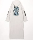 【フリークスストア/FREAK'S STORE】のSUPER FINE DRY DAMAGE L/S HOODED DRESS(CIRCULATION) ライトグレー|ID: prp329100004982175 ipo3291000000037325468