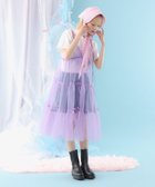 【カロリナ グレイサー/CAROLINA GLASER】のリボン チュール キャミソールワンピース 旅行 シアー ライブ レイヤード 映えワンピ 大人ガーリー 大人の最旬トレンドファッション＆コーディネート founy(ファウニー) ファッション Fashion レディースファッション Fashion for Women ワンピース Dresses インナー Innerwear ガーリー Girly, Feminine Style キャミソール Camisole, Spaghetti Strap Top サテン Satin, Glossy Fabric シアー Sheer, See-Through シンプル Simple, Minimal スタンダード Standard, Basic チュール Tulip, Tulip Motif トレンド Trend, Trending Now フィット Fit, Slim Fit フリル Frill, Ruffle リボン Ribbon, Bow 旅行 Travel エレガント 上品 Elegant thumbnail LAVENDER|ID: prp329100004982193 ipo3291000000037325522