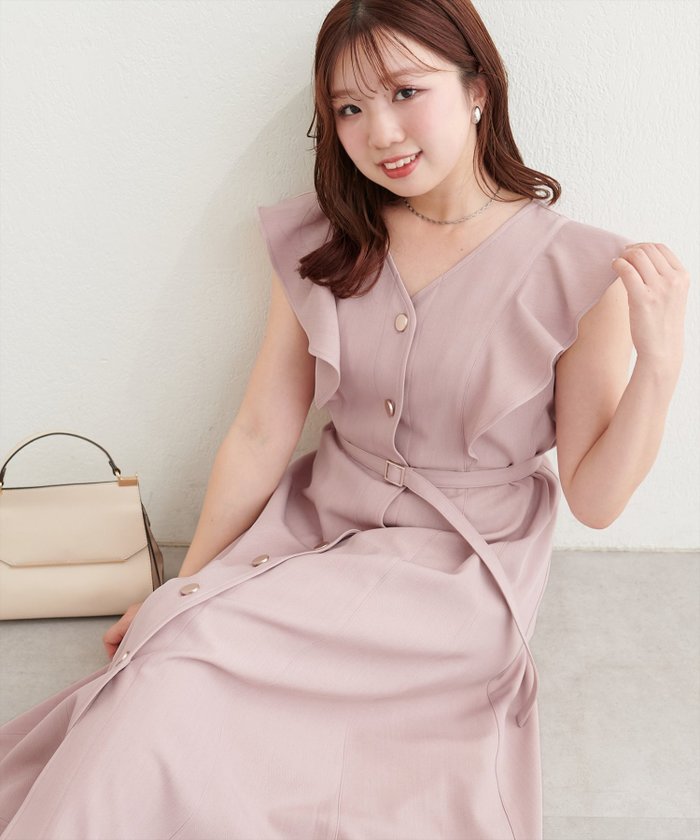 【ナチュラルクチュール/natural couture】のcanami 配色ステッチラッフル袖ワンピース インテリア・キッズ・メンズ・レディースファッション・服の通販 founy(ファウニー) https://founy.com/ ファッション Fashion レディースファッション Fashion for Women ワンピース Dresses カーディガン Cardigan, Knitwear サンダル Sandals, Summer Shoes シューズ Shoes, Footwear ジャケット Jacket, Outerwear スニーカー Sneakers, Trainers ダウン Down, Puffer バレエ Ballet, Ballet Style フェミニン Feminine, Girly フラット Flat, Flat Shoes フリル Frill, Ruffle フロント Front, Front Design リラックス Relax, Relaxed Fit 再入荷 Restock / Back in Stock おすすめ Recommended / Our Picks エレガント 上品 Elegant ビジネス 仕事 通勤 Business / Work / Commuting 2026年 2026 2026春夏・S/S Spring/Summer 2026 SS26 |ID: prp329100004982194 ipo3291000000037325524