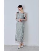 【ビーフラット/bflat】のオーロラグラデーションドレス 結婚式 二次会 成人式 同窓会 パーティードレス ミント|ID: prp329100004982198 ipo3291000000037325543