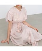 【バブ ブージュルード/Bab Bou Jeloud】の【低身長向けサイズあり】フロント刺繍ウエストシャーリングワンピース 大人の最旬トレンドファッション＆コーディネート founy(ファウニー) ファッション Fashion レディースファッション Fashion for Women ワンピース Dresses インド Indian Textile オリエンタル Oriental Pattern くるぶし Ankle-Length サンダル Sandals, Summer Shoes シアー Sheer, See-Through シェイプ Shape, Slim Fit シャーリング Shirring, Ruched シューズ Shoes, Footwear スカラップ Scallop, Scalloped Edge スニーカー Sneakers, Trainers スマート Smart, Elegant デコルテ Décolleté, Neckline フラット Flat, Flat Shoes フロント Front, Front Design ペチコート Petticoat, Underskirt レース Lace, Lace Fabric ロング Long, Long-Length 再入荷 Restock / Back in Stock 夏 Summer エレガント 上品 Elegant thumbnail PINK|ID: prp329100004982205 ipo3291000000037325570