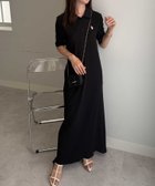 【ラナン/Ranan】のRanan/ U.S.P ポロ衿リブワンピース 大人の最旬トレンドファッション＆コーディネート founy(ファウニー) ファッション Fashion レディースファッション Fashion for Women ワンピース Dresses イタリア Italy 腕時計 Wristwatch カットソー Cut and Sewn Top コラボ Collaboration, Collab コレクション Collection, Seasonal Line シンプル Simple, Minimal ジャケット Jacket, Outerwear ストレート Straight, Straight Cut スニーカー Sneakers, Trainers スリット Slit, Slit Detail トレンド Trend, Trending Now フィット Fit, Slim Fit 別注 Limited Edition, Custom Order メンズ Men's, Menswear ロング Long, Long-Length ワンポイント One Point, Statement Accent 再入荷 Restock / Back in Stock おすすめ Recommended / Our Picks ビジネス 仕事 通勤 Business / Work / Commuting thumbnail ブラック|ID: prp329100004982206 ipo3291000000037325578