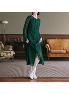 【コエル/COEL】のバックオープンレースワンピース 大人の最旬トレンドファッション＆コーディネート founy(ファウニー) ファッション Fashion レディースファッション Fashion for Women ワンピース Dresses インナーキャミ Inner Camisole オケージョン Occasion Wear 春 Spring キャミソール Camisole, Spaghetti Strap Top ケミカル Chemical, Chemical Wash ヌーディ Nude, Nude Tone フレア Flare, Flared ポケット Pocket, Pocket Detail レース Lace, Lace Fabric クリスマス X'mas Christmas / X'mas thumbnail グリーン|ID: prp329100004982207 ipo3291000000037325581