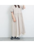 【サマンサモスモス/Samansa Mos2】のビッグ襟前後2WAYワンピース 大人の最旬トレンドファッション＆コーディネート founy(ファウニー) ファッション Fashion レディースファッション Fashion for Women ワンピース Dresses ビッグ Big, Oversized ペチコート Petticoat, Underskirt thumbnail ベージュ|ID: prp329100004982209 ipo3291000000037325589