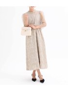 【ヴァン/Vin】のチュールボレロふくれジャガードドレス ベージュ|ID: prp329100004982220 ipo3291000000037325623