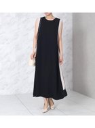 【ヴァン/Vin】のバイカラーテープAラインワンピース 大人の最旬トレンドファッション＆コーディネート founy(ファウニー) ファッション Fashion レディースファッション Fashion for Women ワンピース Dresses Aラインワンピース・フレアシルエット A-Line Dresses / Flared Silhouette Dresses おすすめ Recommended / Our Picks アクセサリー Fashion Accessories ノースリーブ Sleeveless, No-Sleeve フレア Flare, Flared リボン Ribbon, Bow thumbnail ブラック|ID: prp329100004982243 ipo3291000000037325688