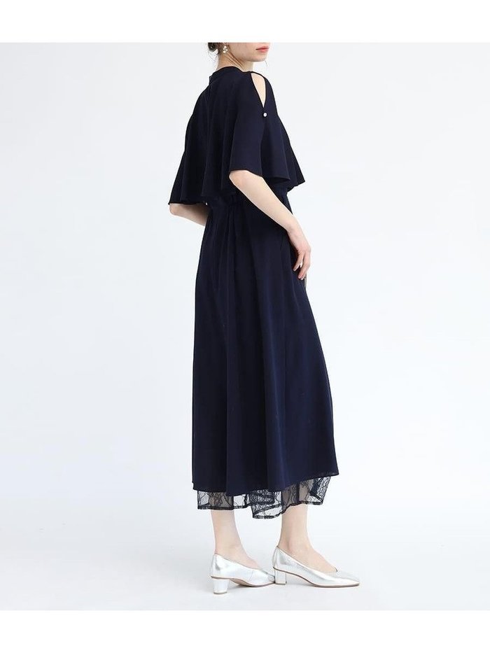 【ヴァン/Vin】のフリルショルダーカットオールインワン インテリア・キッズ・メンズ・レディースファッション・服の通販 founy(ファウニー) https://founy.com/ ファッション Fashion レディースファッション Fashion for Women ワンピース Dresses オールインワン・ワンピース Dresses and Jumpsuits シンプル Simple, Minimal スリット Slit, Slit Detail ドレープ Drape, Draping Fabric ビジュー Bijou, Jewel-like Accent レース Lace, Lace Fabric エレガント 上品 Elegant |ID: prp329100004982260 ipo3291000000037325743