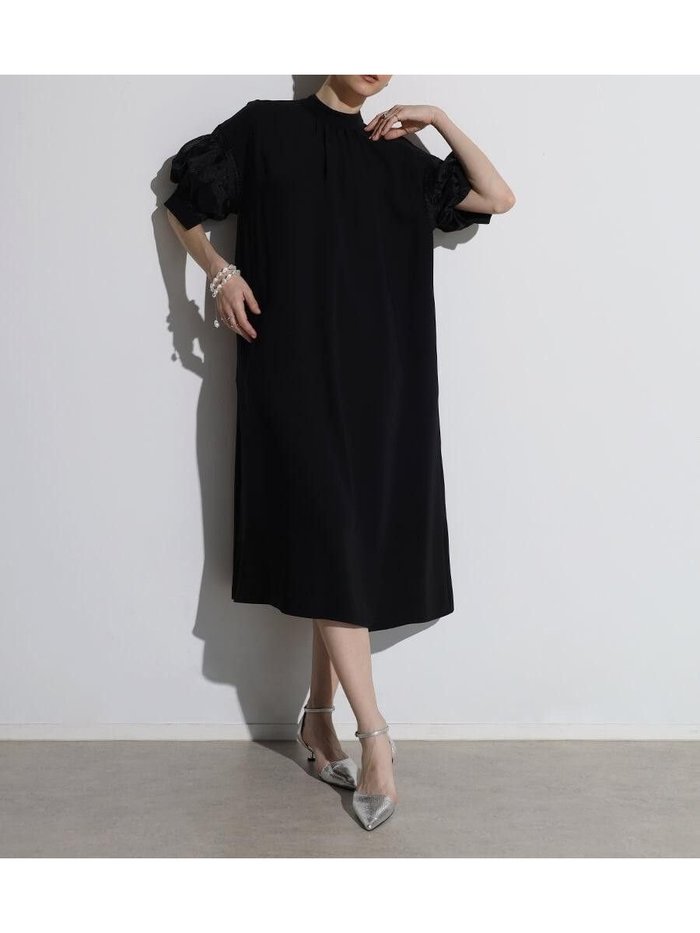 【ラシュッド/LASUD】のシアーパフスリーブロングワンピース インテリア・キッズ・メンズ・レディースファッション・服の通販 founy(ファウニー) https://founy.com/ ファッション Fashion レディースファッション Fashion for Women ワンピース Dresses オーガンジー Organza Fabric ギャザー Gathered, Ruffled コンビ Combo, Combination Style スリット Slit, Slit Detail スリーブ Sleeve, Long Sleeve / Short Sleeve なめらか Smooth, Silky Texture バランス Balance, Style Balance バルーン Balloon, Balloon Silhouette リボン Ribbon, Bow リュクス Luxury, Elegant, High-End, Chic おすすめ Recommended / Our Picks |ID: prp329100004982266 ipo3291000000037325758