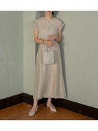 【ラシュッド/LASUD】のボリュームチュールブラウスセットドレス ベージュ|ID: prp329100004982268 ipo3291000000037325764