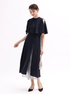 【ヴァン/Vin】のフリルショルダーカットオールインワン 大人の最旬トレンドファッション＆コーディネート founy(ファウニー) ファッション Fashion レディースファッション Fashion for Women ワンピース Dresses オールインワン・ワンピース Dresses and Jumpsuits オケージョン Occasion Wear スリット Slit, Slit Detail フリル Frill, Ruffle フロント Front, Front Design レース Lace, Lace Fabric エレガント 上品 Elegant thumbnail ダークネイビー|ID: prp329100004982275 ipo3291000000037325784