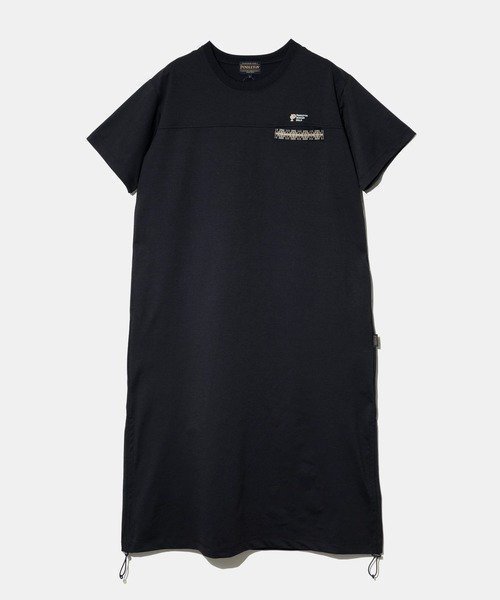 【ゴースローキャラバン/go slow caravan】のPENDLETON/ペンドルトン Short Sleeve Dress -DRY FUNCTION (WOMENS) インテリア・キッズ・メンズ・レディースファッション・服の通販 founy(ファウニー) 　ファッション　Fashion　レディースファッション　Fashion for Women　トップス・カットソー　Cut & Sew Tops　ワンピース　Dresses　フォーマル・パーティードレス・結婚式用ドレス　Elegant & Casual Dresses　アウトドア　Outdoor Clothing　アクセサリー　Fashion Accessories　アメリカン　American Style　春　Spring　軽量　Lightweight, Ultra Light　スポーティ　Sporty, Casual Athletic　ドローコード　Drawcord, Drawstring Cord　ネイティブ　Native, Ethnic Style　バランス　Balance, Style Balance　パターン　Pattern, Design Print　ブランケット　Blanket, Throw Blanket　メンズ　Men's, Menswear　リラックス　Relax, Relaxed Fit　ルーズ　Loose, Oversized　S/S・春夏　SS, Spring/Summer, Warm Season　夏　Summer　ブラック|ID: prp329100004982278 ipo3291000000037325796