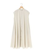 【マーコート/MARcourt】のMidiUmi ノースリーブプリーツシャツワンピース 大人の最旬トレンドファッション＆コーディネート founy(ファウニー) ファッション Fashion レディースファッション Fashion for Women ワンピース Dresses シャツワンピース / 1枚で着映えコーデ Shirt Dresses ノースリーブ Sleeveless, No-Sleeve フレア Flare, Flared フロント Front, Front Design ポケット Pocket, Pocket Detail 今季 This Season, Current Season 夏 Summer 無地 Plain, Solid Color thumbnail ライトベージュ|ID: prp329100004982279 ipo3291000000037325801