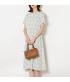 【ニューヨーカー/NEWYORKER】のミモザプリント 半袖フレアワンピース アイボリー|ID: prp329100004982288 ipo3291000000037325832