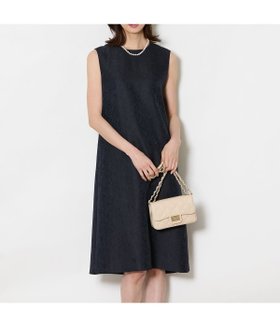 【ニューヨーカー/NEWYORKER】のブルームジャカード ノースリーブワンピース 大人の最旬トレンドファッション＆コーディネート founy(ファウニー) ファッション Fashion レディースファッション Fashion for Women ワンピース Dresses 春 Spring カーディガン Cardigan, Knitwear シンプル Simple, Minimal ジャカード／ジャガード Jacquard, Woven Pattern ジャケット Jacket, Outerwear ノースリーブ Sleeveless, No-Sleeve フラワー Flower, Floral S/S・春夏 SS, Spring/Summer, Warm Season 夏 Summer エレガント 上品 Elegant ビジネス 仕事 通勤 Business / Work / Commuting |ID:prp329100004982289