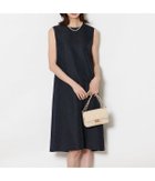 【ニューヨーカー/NEWYORKER】のブルームジャカード ノースリーブワンピース 大人の最旬トレンドファッション＆コーディネート founy(ファウニー) ファッション Fashion レディースファッション Fashion for Women ワンピース Dresses 春 Spring カーディガン Cardigan, Knitwear シンプル Simple, Minimal ジャカード／ジャガード Jacquard, Woven Pattern ジャケット Jacket, Outerwear ノースリーブ Sleeveless, No-Sleeve フラワー Flower, Floral S/S・春夏 SS, Spring/Summer, Warm Season 夏 Summer エレガント 上品 Elegant ビジネス 仕事 通勤 Business / Work / Commuting thumbnail ネイビー|ID: prp329100004982289 ipo3291000000037325835