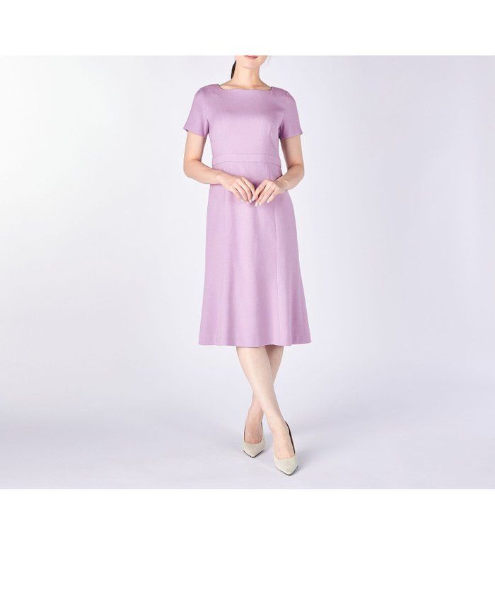 【キース/KEITH】の【Lサイズ】チェルシーオックスワンピース インテリア・キッズ・メンズ・レディースファッション・服の通販 founy(ファウニー) https://founy.com/ ファッション Fashion レディースファッション Fashion for Women ワンピース Dresses オックス Oxford Fabric ドレープ Drape, Draping Fabric フェミニン Feminine, Girly フレア Flare, Flared フロント Front, Front Design 半袖 Short Sleeve, Half Sleeve |ID: prp329100004982302 ipo3291000000037325868