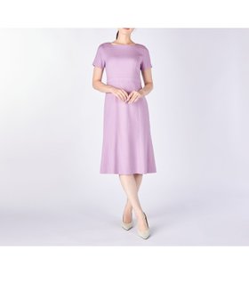【キース/KEITH】の【Lサイズ】チェルシーオックスワンピース 大人の最旬トレンドファッション＆コーディネート founy(ファウニー) ファッション Fashion レディースファッション Fashion for Women ワンピース Dresses オックス Oxford Fabric ドレープ Drape, Draping Fabric フェミニン Feminine, Girly フレア Flare, Flared フロント Front, Front Design 半袖 Short Sleeve, Half Sleeve |ID:prp329100004982302