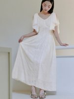 【スナイデル/SNIDEL】のリボンジャガードワンピース 大人の最旬トレンドファッション＆コーディネート founy(ファウニー) ファッション Fashion レディースファッション Fashion for Women ワンピース Dresses ウェーブ Wavy Pattern エアリー Airy Texture オケージョン Occasion Wear シアー Sheer, See-Through シフォン Chiffon, Lightweight Fabric シャーリング Shirring, Ruched ストレート Straight, Straight Cut スマート Smart, Elegant フラワー Flower, Floral フレア Flare, Flared リボン Ribbon, Bow ロング Long, Long-Length おすすめ Recommended / Our Picks エレガント 上品 Elegant |ID:prp329100004982317