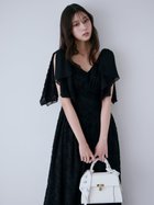 【スナイデル/SNIDEL】のリボンジャガードワンピース BLK[009]|ID: prp329100004982317 ipo3291000000037325910