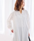 【スタディオ クリップ/studio CLIP】のパネル刺繍コットンシャツワンピース オフホワイト11|ID: prp329100004982320 ipo3291000000037325924