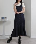 【その他のブランド/Other】の配色ステッチ マーメイド切替 キャミワンピース ネイビー|ID: prp329100004982323 ipo3291000000037325948