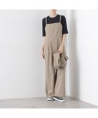 【ナノ ユニバース/nano universe】のキャミソールワイドサロペットパンツ(セットアップ可) 大人の最旬トレンドファッション＆コーディネート founy(ファウニー) ファッション Fashion レディースファッション Fashion for Women セットアップ Matching Sets レディースパンツ・ボトムス Pants & Trousers / Bottoms カットソー Cut and Sewn Top カーディガン Cardigan, Knitwear 切替 Switching, Contrast Panel ショート Short, Short Length シンプル Simple, Minimal ジャケット Jacket, Outerwear セットアップ Set-Up, Coordinated Outfit ポケット Pocket, Pocket Detail リラックス Relax, Relaxed Fit ワイド Wide, Wide Fit アウトレット Outlet / Clearance おすすめ Recommended / Our Picks 2026年 2026 2026春夏・S/S Spring/Summer 2026 SS26 thumbnail ベージュ|ID: prp329100004982330 ipo3291000000037325989