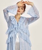 【リバーフィールド アンド コー/RIVER FIELD & Co】のラッフルレースガウンレイヤードパーティードレス 2点セット 結婚式 ワンピース BL|ID: prp329100004982331 ipo3291000000037325992