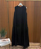 【リバーフィールド アンド コー/RIVER FIELD & Co】の【2026SS】サマーフェザーノースリーブAラインロングワンピース 大人の最旬トレンドファッション＆コーディネート founy(ファウニー) ファッション Fashion レディースファッション Fashion for Women ワンピース Dresses オケージョン Occasion Wear カッティング Cutting Detail ギャザー Gathered, Ruffled 切替 Switching, Contrast Panel サマー Summer, Summer Style フェザー Feather, Feather Detail フレア Flare, Flared 再入荷 Restock / Back in Stock エレガント 上品 Elegant 2026年 2026 2026春夏・S/S Spring/Summer 2026 SS26 thumbnail BK|ID: prp329100004982333 ipo3291000000037325999