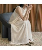 【リバーフィールド アンド コー/RIVER FIELD & Co】の【2026SS】サマーフェザーノースリーブAラインロングワンピース 大人の最旬トレンドファッション＆コーディネート founy(ファウニー) ファッション Fashion レディースファッション Fashion for Women ワンピース Dresses オケージョン Occasion Wear カッティング Cutting Detail ギャザー Gathered, Ruffled 切替 Switching, Contrast Panel サマー Summer, Summer Style フェザー Feather, Feather Detail フレア Flare, Flared 再入荷 Restock / Back in Stock エレガント 上品 Elegant 2026年 2026 2026春夏・S/S Spring/Summer 2026 SS26 thumbnail OWH|ID: prp329100004982333 ipo3291000000037326001