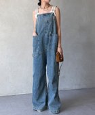 【ドゥドゥ/DouDou】の【WEB限定】ビッグポケットデニムサロペット ブルー|ID: prp329100004982343 ipo3291000000037326035