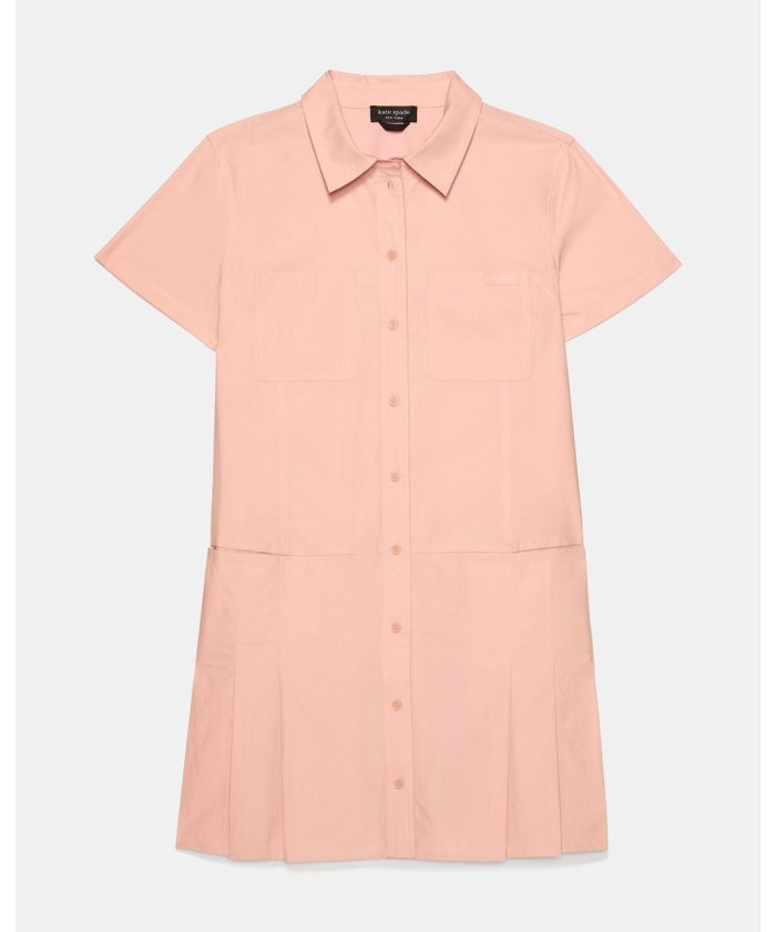 【ケイト スペード ニューヨーク/kate spade NEW YORK】の【公式】プリーテッド ユーティリティ シャツドレス インテリア・キッズ・メンズ・レディースファッション・服の通販 founy(ファウニー) https://founy.com/ ファッション Fashion レディースファッション Fashion for Women トップス・カットソー Cut & Sew Tops シャツ・ブラウス・オフィスカジュアル Elegant Blouses & Button-Ups ワンピース Dresses フォーマル・パーティードレス・結婚式用ドレス Elegant & Casual Dresses ドレス Dress, One-Piece フィット Fit, Slim Fit プリーツ Pleats, Pleated ポケット Pocket, Pocket Detail リラックス Relax, Relaxed Fit |ID: prp329100004982344 ipo3291000000037326036