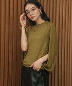 【リバーフィールド アンド コー/RIVER FIELD & Co】の《新色追加》ケープスリットスリーブニットプルオーバー サマーニット 半袖 KH|ID: prp329100004982351 ipo3291000000037326056