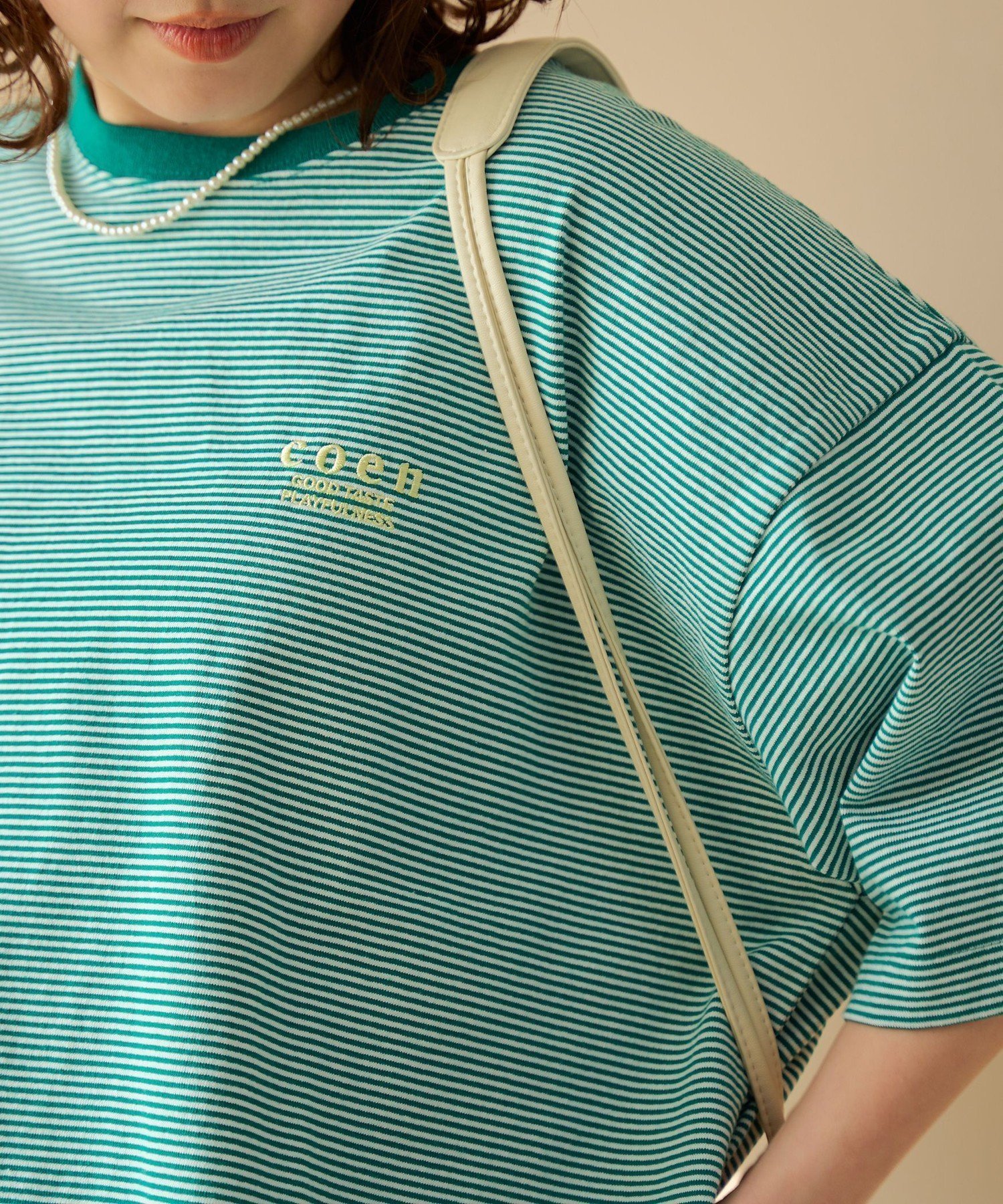 【コーエン/COEN】のcoen(コーエン)ロゴ刺繍 ユニT インテリア・キッズ・メンズ・レディースファッション・服の通販 founy(ファウニー) 　ファッション　Fashion　レディースファッション　Fashion for Women　インナー　Innerwear　春　Spring　キャップ　Cap, Baseball Cap　コンパクト　Compact, Small Size　スウェット / スエット　Sweatshirt, Sweatwear　トレンド　Trend, Trending Now　トレーナー　Sweatshirt, Trainer　定番　Standard, Basic Item　ビスチェ　Bustier, Corset Top　ボーダー　Border, Stripe　無地　Plain, Solid Color　リラックス　Relax, Relaxed Fit　ロング　Long, Long-Length　2026年　2026　2026春夏・S/S　Spring/Summer 2026 SS26　その他2|ID: prp329100004982355 ipo3291000000037326097