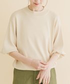 【アイテムズアーバンリサーチ/ITEMS URBAN RESEARCH】の『洗濯可』ソウバリボリュームスリーブニット オフホワイト|ID: prp329100004982362 ipo3291000000037326170