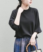 【アイテムズアーバンリサーチ/ITEMS URBAN RESEARCH】の『洗濯可』ソウバリボリュームスリーブニット ブラック|ID: prp329100004982362 ipo3291000000037326174