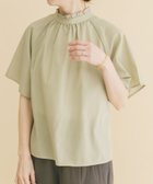 【アイテムズアーバンリサーチ/ITEMS URBAN RESEARCH】のフリルネックブラウス 大人の最旬トレンドファッション＆コーディネート founy(ファウニー) ファッション Fashion レディースファッション Fashion for Women トップス・カットソー Cut & Sew Tops シャツ・ブラウス・オフィスカジュアル Elegant Blouses & Button-Ups 2026年 2026 2026春夏・S/S Spring/Summer 2026 SS26 おすすめ Recommended / Our Picks フリル Frill, Ruffle リラックス Relax, Relaxed Fit エレガント 上品 Elegant 夏 Summer S/S・春夏 SS, Spring/Summer, Warm Season thumbnail グリーン系その他|ID: prp329100004982371 ipo3291000000037326257
