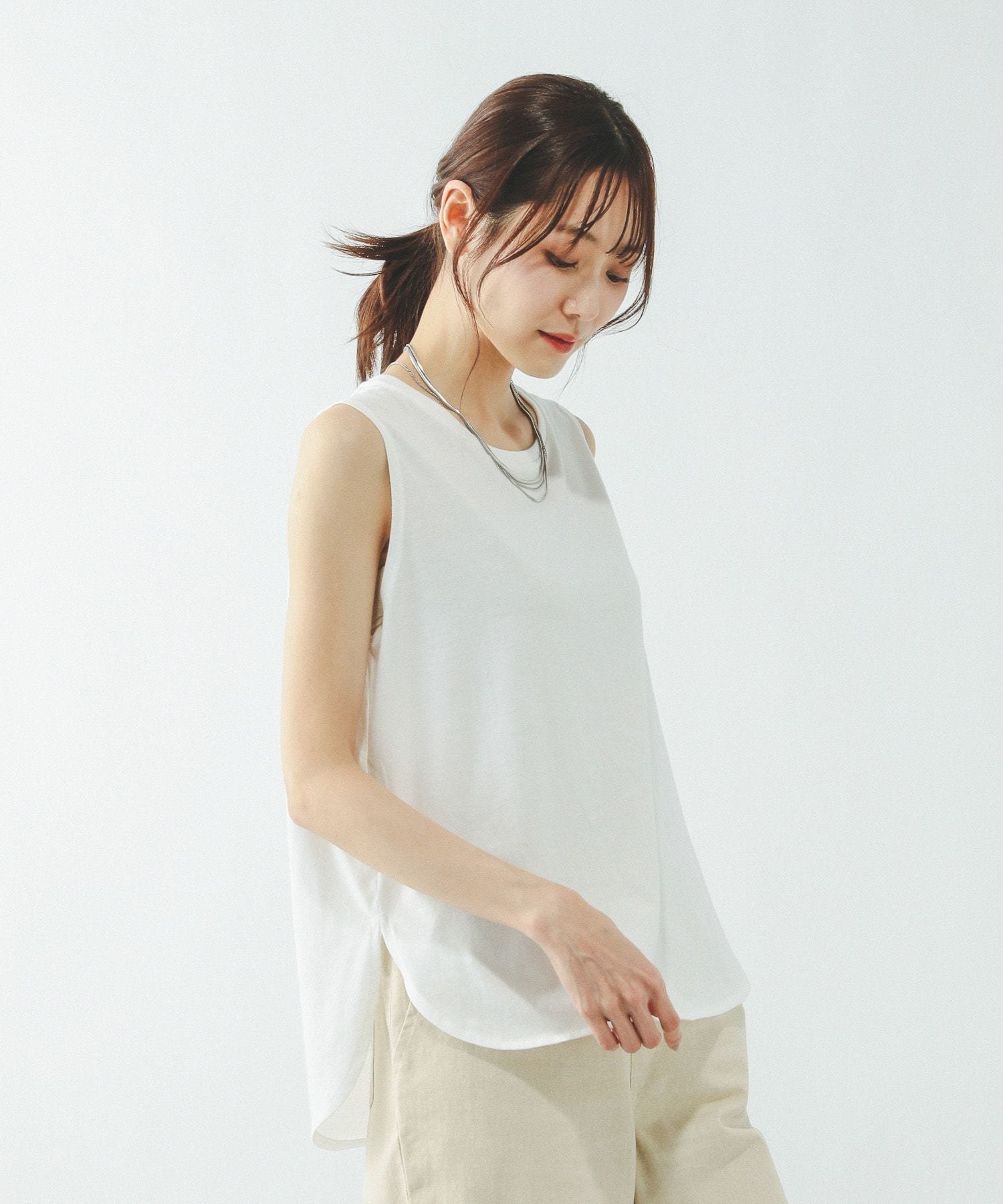 【グローバルワーク/GLOBAL WORK】のヘビロッTEE裾アソートタンク/636766 大人の最旬トレンドファッション＆コーディネート founy(ファウニー) 　ファッション　Fashion　レディースファッション　Fashion for Women　おすすめ　Recommended / Our Picks　インナー　Innerwear　スウェット / スエット　Sweatshirt, Sweatwear　スクエア　Square, Square Shape　トレンド　Trend, Trending Now　バランス　Balance, Style Balance　プチプライス・低価格　Affordable / Budget Price　プリント　Print, Printed Pattern　ラウンド　Round, Round Neck　ワーク　Workwear, Utility Style　定番　Standard, Basic Item　 other-1|ID: prp329100004982372 ipo3291000000037326288