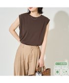 【フリークスストア/FREAK'S STORE】の限定展開 抗菌防臭・接触冷感 MINT(ミント) クルーネック ノースリーブ Tシャツ 大人の最旬トレンドファッション＆コーディネート founy(ファウニー) ファッション Fashion レディースファッション Fashion for Women トップス・カットソー Cut & Sew Tops キャミソール&ノースリーブ Camisoles & Sleeveless Tops シャツ・ブラウス・オフィスカジュアル Elegant Blouses & Button-Ups ロングTシャツ・Tシャツ Longline T-Shirts & Tees 2026年 2026 2026春夏・S/S Spring/Summer 2026 SS26 オレンジ Orange スリーブ Sleeve, Long Sleeve / Short Sleeve ノースリーブ Sleeveless, No-Sleeve バランス Balance, Style Balance ラウンド Round, Round Neck 夏 Summer 抗菌 Antibacterial, Bacteria-Resistant S/S・春夏 SS, Spring/Summer, Warm Season thumbnail ブラウン|ID: prp329100004982377 ipo3291000000037326344