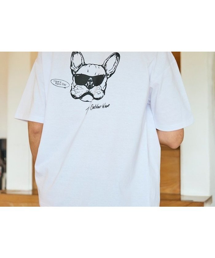 【フリークスストア/FREAK'S STORE】のKAVU×FREAK S STORE/カブー 別注 ビッグシルエット バックデザイン 刺繍ワッペン Tシャツ / DOG【限定展開】 大人の最旬トレンドファッション＆コーディネート founy(ファウニー) 　ファッション　Fashion　レディースファッション　Fashion for Women　トップス・カットソー　Cut & Sew Tops　シャツ・ブラウス・オフィスカジュアル　Elegant Blouses & Button-Ups　ロングTシャツ・Tシャツ　Longline T-Shirts & Tees　バッグ　Bags　アウトドア　Outdoor Clothing　カーゴパンツ　Cargo Pants, Utility Pants　ショーツ　Shorts, Short Pants　シンプル　Simple, Minimal　デニム　Denim, Jeans Material　トレンド　Trend, Trending Now　定番　Standard, Basic Item　人気　Popular, Best Seller　ビッグ　Big, Oversized　フロント　Front, Front Design　ボトム　Bottoms, Lower Wear　別注　Limited Edition, Custom Order　ワイド　Wide, Wide Fit　ワンポイント　One Point, Statement Accent　S/S・春夏　SS, Spring/Summer, Warm Season　おすすめ　Recommended / Our Picks　犬　Dog　夏　Summer　2026年　2026　2026春夏・S/S　Spring/Summer 2026 SS26　 other-1|ID: prp329100004982380 ipo3291000000037326358