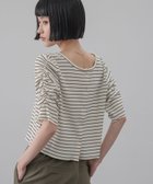 【ローリーズファーム/LOWRYS FARM】のショルダーパフカーディガン5S 大人の最旬トレンドファッション＆コーディネート founy(ファウニー) ファッション Fashion レディースファッション Fashion for Women トップス・カットソー Cut & Sew Tops カーディガン・羽織り Layered Style Cardigans ギャザー Gathered, Ruffled コンパクト Compact, Small Size サロペ Salopette, Salopette Dress バランス Balance, Style Balance ボトム Bottoms, Lower Wear ワイド Wide, Wide Fit ワッフル Waffle, Waffle Knit 羽織 Haori, Light Jacket thumbnail ボーダー10|ID: prp329100004982383 ipo3291000000037326377
