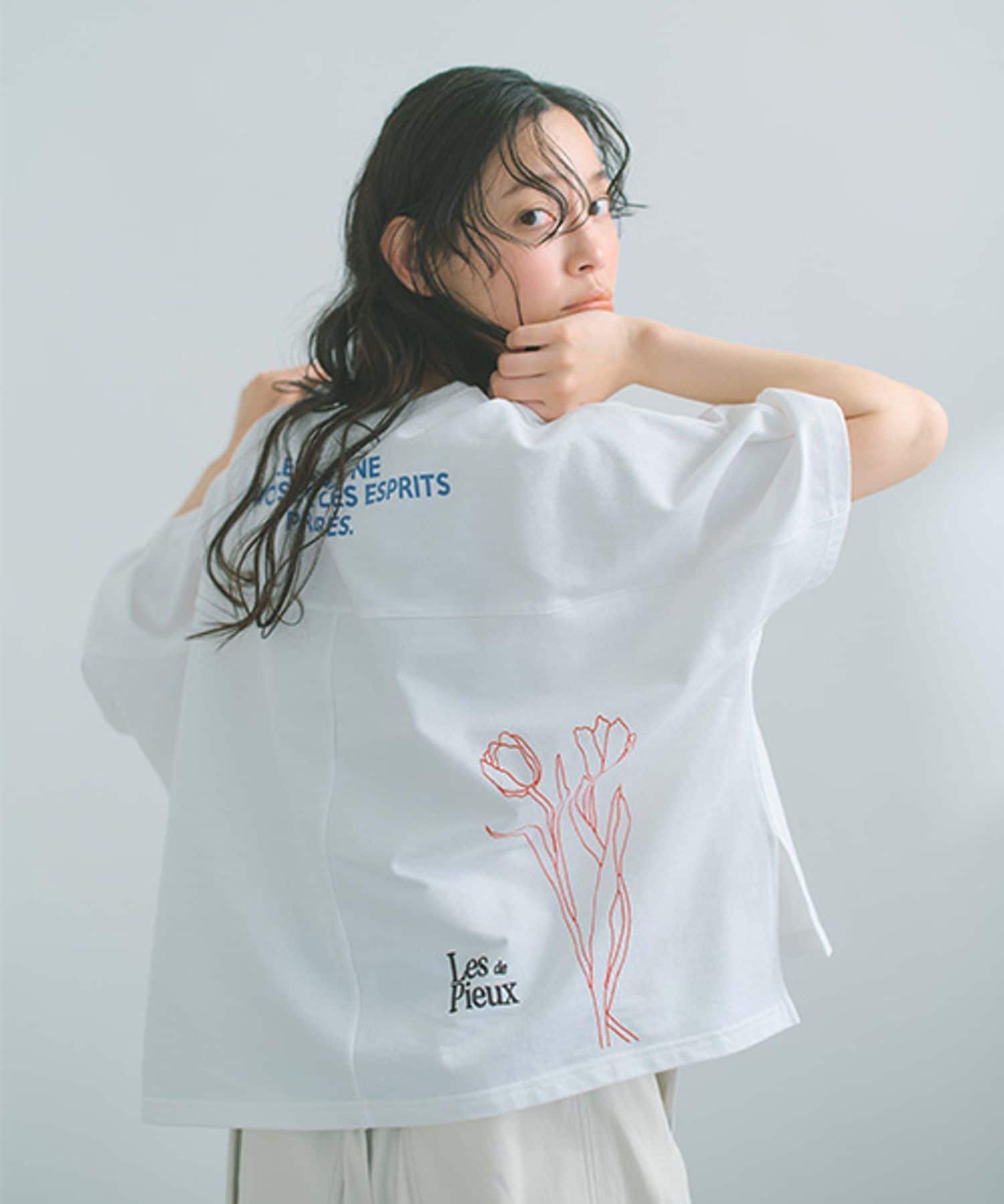 【スタディオ クリップ/studio CLIP】のアソートロゴ刺繍プルオーバー 大人の最旬トレンドファッション＆コーディネート founy(ファウニー) 　ファッション　Fashion　レディースファッション　Fashion for Women　トップス・カットソー　Cut & Sew Tops　カジュアルプルオーバー・ニットトップス　Pullovers & Knit Tops / Casual Pullovers　おすすめ　Recommended / Our Picks　カットソー　Cut and Sewn Top　ショート　Short, Short Length　チュニック　Tunic, Long Top　デニム　Denim, Jeans Material　フラワー　Flower, Floral　フレア　Flare, Flared　プリント　Print, Printed Pattern　定番　Standard, Basic Item　 other-1|ID: prp329100004982385 ipo3291000000037326386